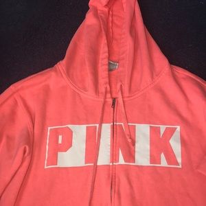 PINK Zip Up Hoodie